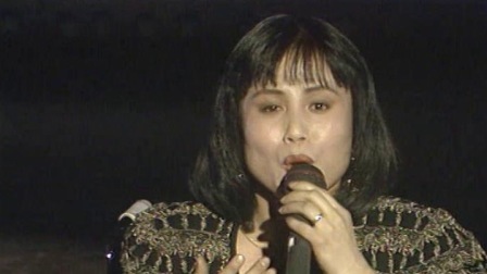 央视1991春晚 张丽华《一点烛光》，唱出人与人之间的真挚感情