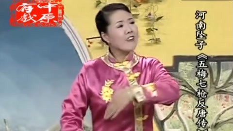 坠子《五梅七枪反唐传》