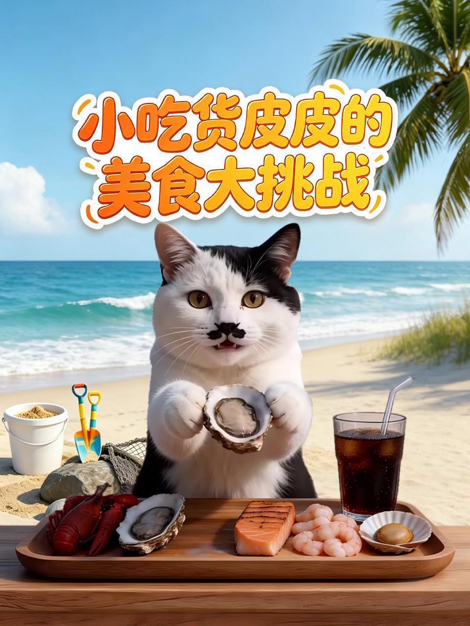 小吃货皮皮的美食大挑战