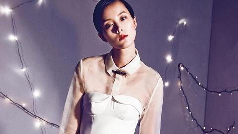 Cover star 超模裴蓓演绎早春流行搭配