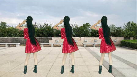 动感时尚广场舞 经典歌曲广场舞《爱我就把我追求》歌美舞更美