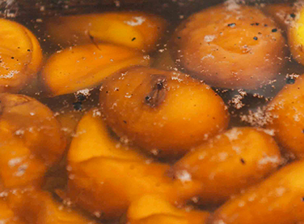 美食台 经典小甜食 糖渍栗子