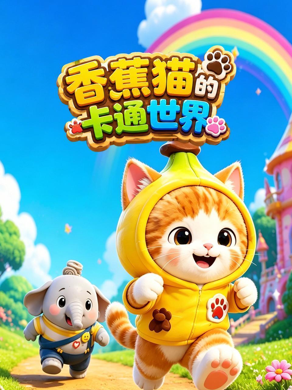 香蕉猫的卡通世界