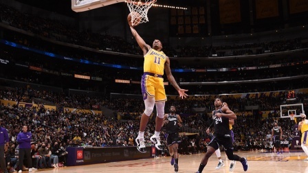 2021-2022赛季NBA集锦 NBA-福克斯34+8 詹姆斯30+7 国王三加时胜湖人