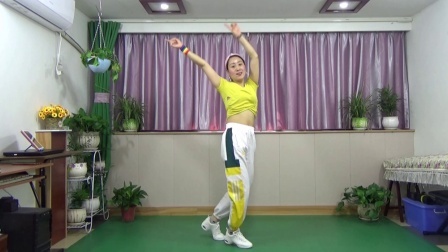 蓝莓思洁广场舞 精选广场舞《老百姓的歌》动感64步 好看好学