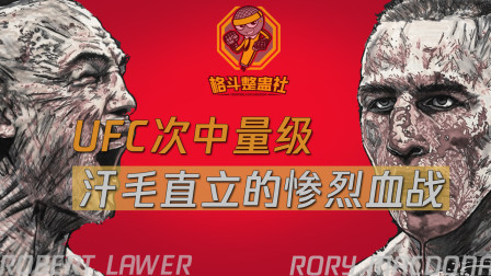 UFC惨烈血战：一场让人汗毛直立的综合格斗比赛！