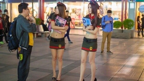 欢乐囧图 弄啥咧!错误的搭讪方法