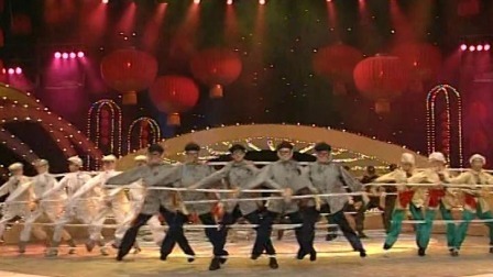 央视1994春晚 纯享版：南京军区前线歌舞团《找朋友》， 创意满分乐趣无限 中央电视台春节联欢晚会 1994