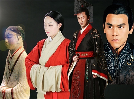 西汉早期女子妆容