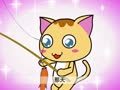 幼儿小寓言 小猫学钓鱼