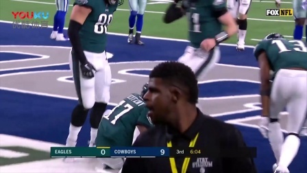 【NFL第14周比赛集锦】老鹰23-29牛仔