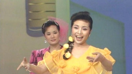 央视1991春晚 吕继红罗宁娜等《夸家乡》，人人都说家乡好
