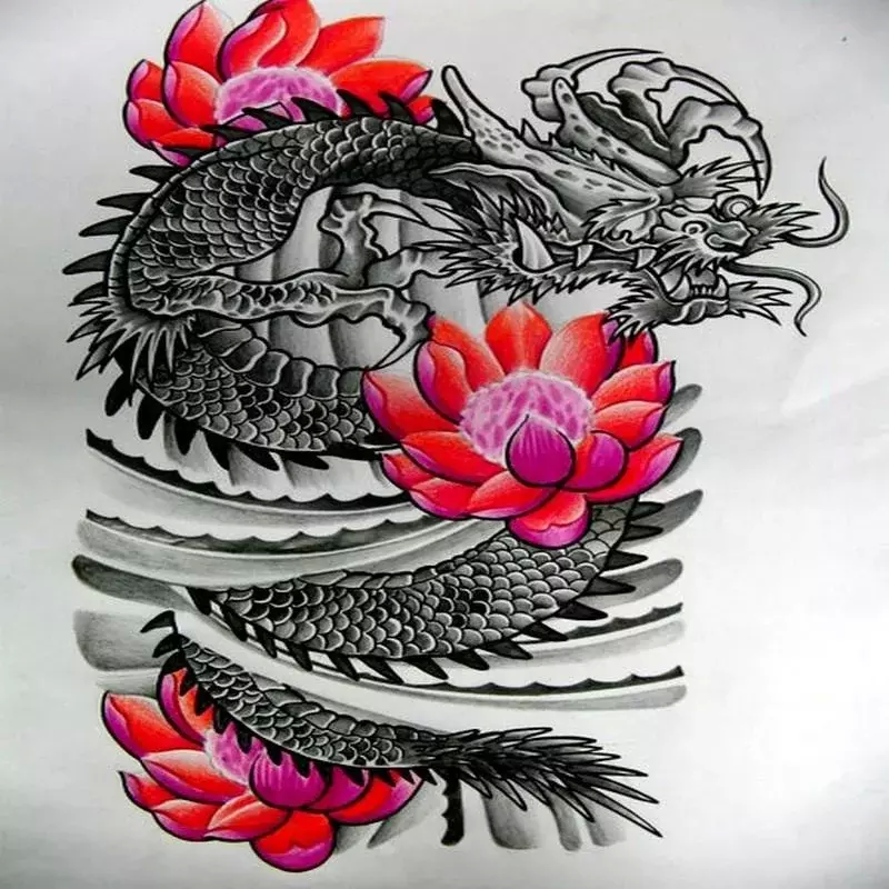 tattoo design dragon