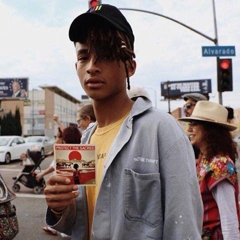jaden smith 最后才"固定"选择了自己最爱的大脏辫…… jaden smith