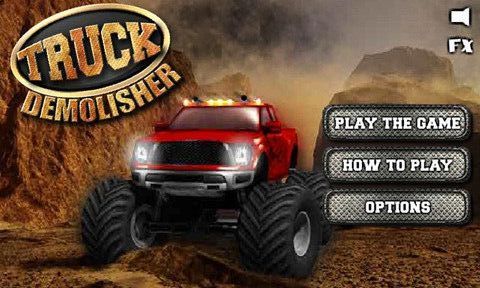 怪兽越野车 truck demolisher