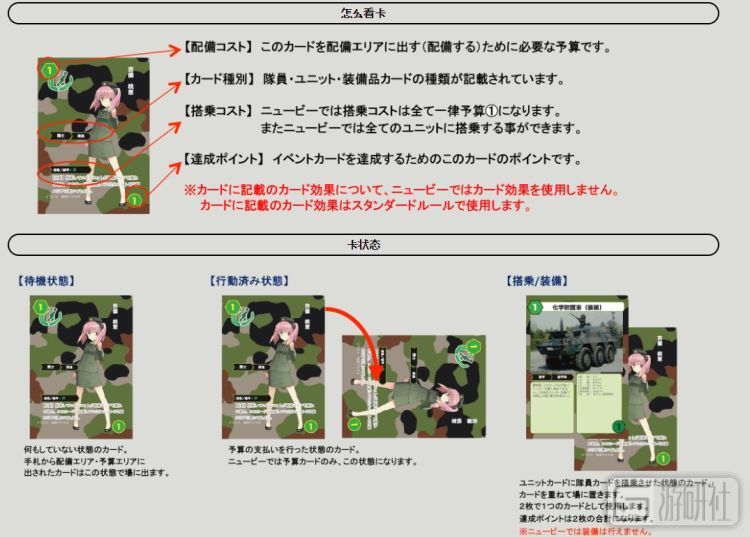 日本自卫队做了一款和自然灾害有关的卡牌游戏