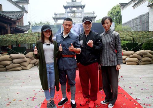 《逆战》开机 张铎刘梦珂上演战火柔情