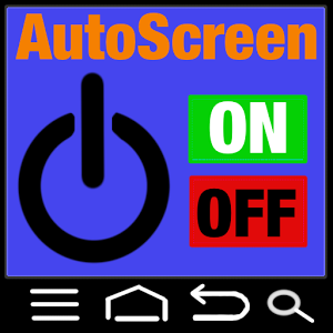the auto screen turn on & off