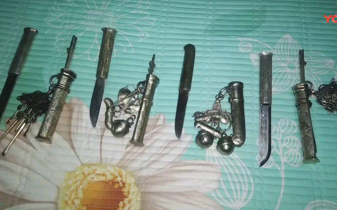 朝鲜传统银妆刀