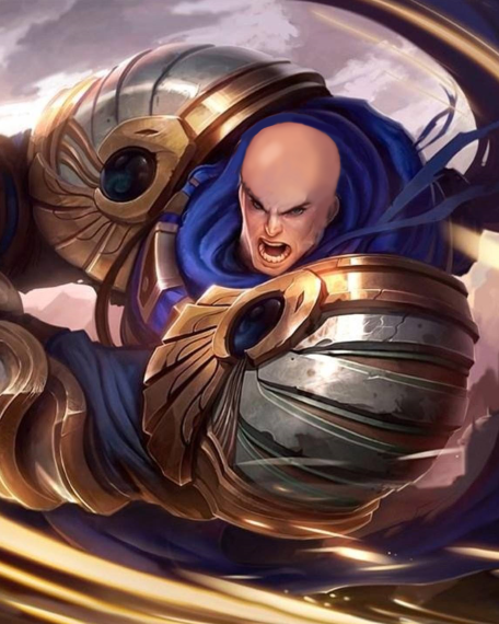 有网友说没头发的盖伦像漫威宇宙里的古一法师(小问号你是否有很多