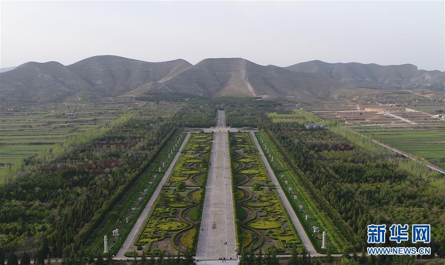 唐桥陵:盛唐石刻"露天博物馆"